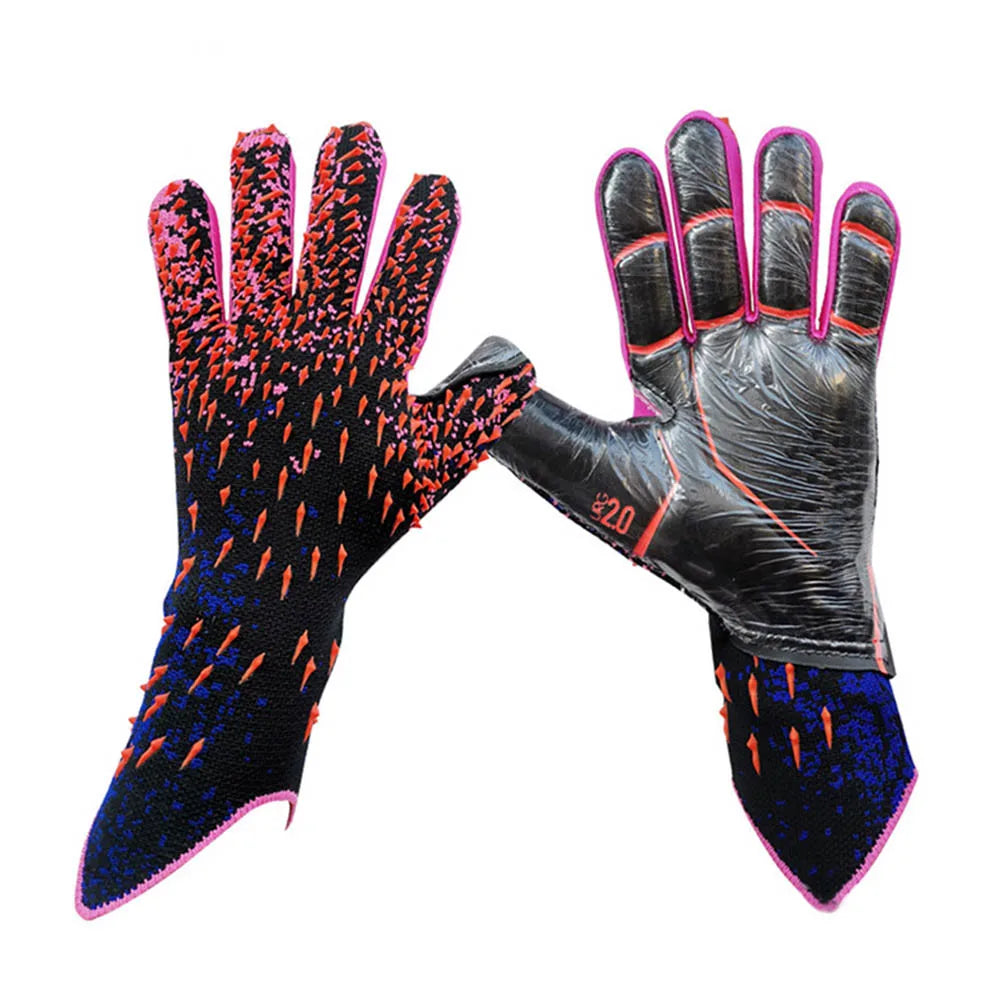 Soccer Goalie Gloves Latex Thickened Professional Goalkeeper Gloves for Adult Youth Football Sports Training and Match - Buy online at  Vibe In Cart.