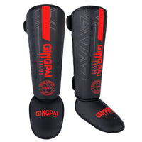 High-Quality PU Leather Boxing Shin Guards Ankle Support Protector MMA Muay Thai Training Leg Warmers Light Kicking Shin Pads - Buy online at  Vibe In Cart.