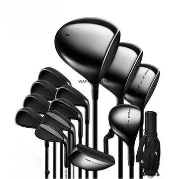 MTG062 Custom 13pcs Golf Club Complete Sets Black Full Golf Clubs Set for Men - Buy online at  Vibe In Cart.