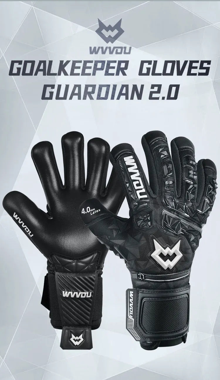 WVVOU Soccer Goalie Gloves for Adults and Youth, High Performance Goalkeeper Gloves with 5 Detachable Finger Saves - Buy online at  Vibe In Cart.
