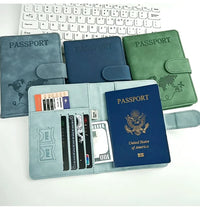 Travel Passport Holder in PU Material for Men and Women