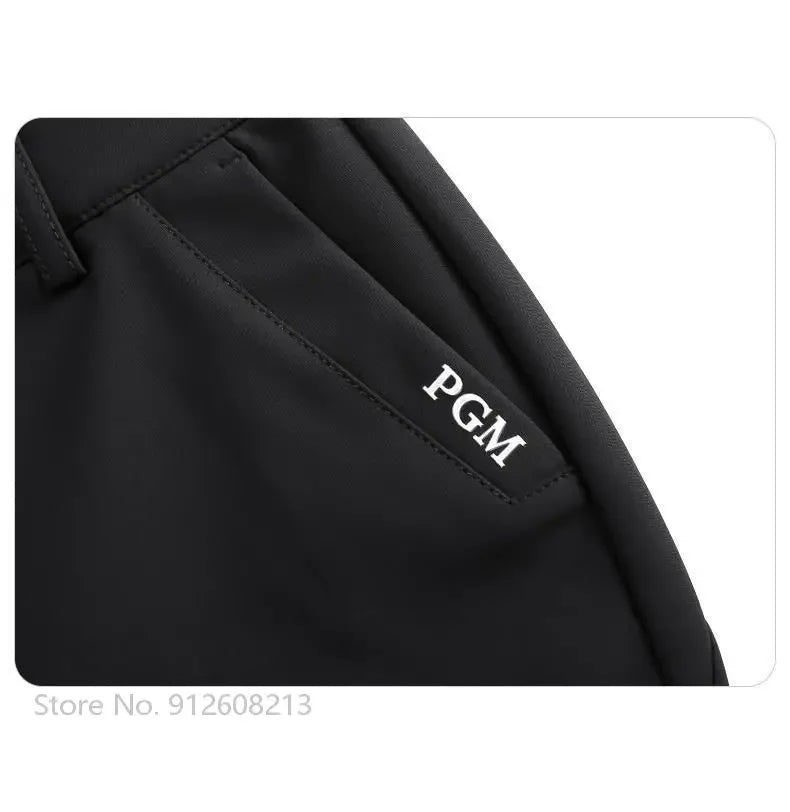 Women's Flared Slim Warm Golf Pants for Autumn Winter