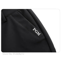 Women's Flared Slim Warm Golf Pants for Autumn Winter