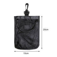 Mesh Storage Pouch for Golf and Tennis Balls with Hook