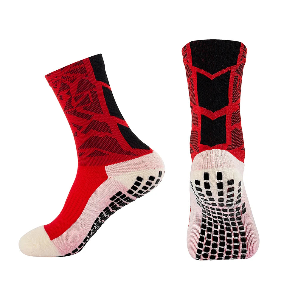 MagiMobo Grip Football Socks Glue Dispenser Men Mid Calf Socks Non Slip Running Sports Socks - Buy online at  Vibe In Cart.