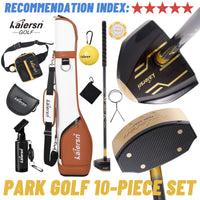 Right Handed Unisex 10-Piece Golf Set with Bag and Accessories