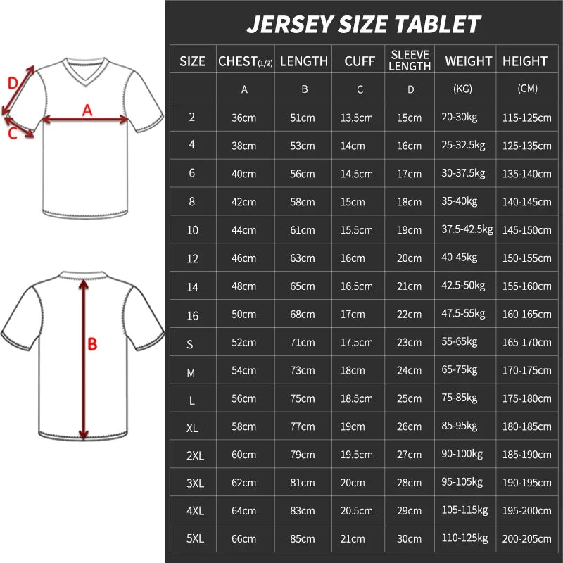 Personalized Sublimation Custom Plus Big Size Soccer Uniforms Football Jerseys Teams Stitched Mens Sets With Embroidered Logo - Buy online at  Vibe In Cart.