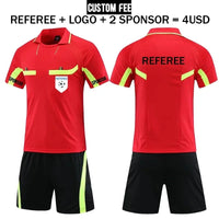 Professional Men Referee Uniforms Soccer Men Football Jerseys Shorts Shirts Suit Pocket Tracksuits V-neck Judge Sportswear - Buy online at  Vibe In Cart.