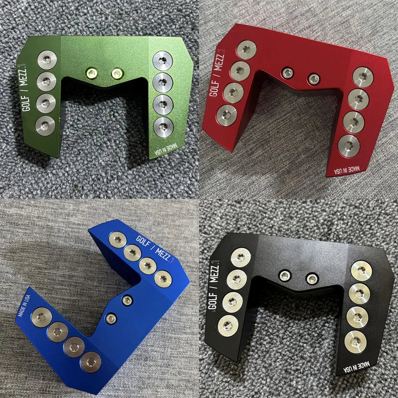 Right-Handed Golf Putter with Steel Shaft, Black, 33-35 Inches