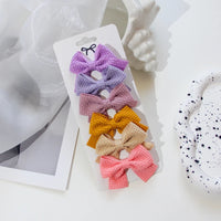 6/10Pcs/Set 2025 Fashion New Cute Ribbon Bowknot Hair Clips for Kids Handmade Baby Girls Hair Accessories - Buy online at  Vibe In Cart.