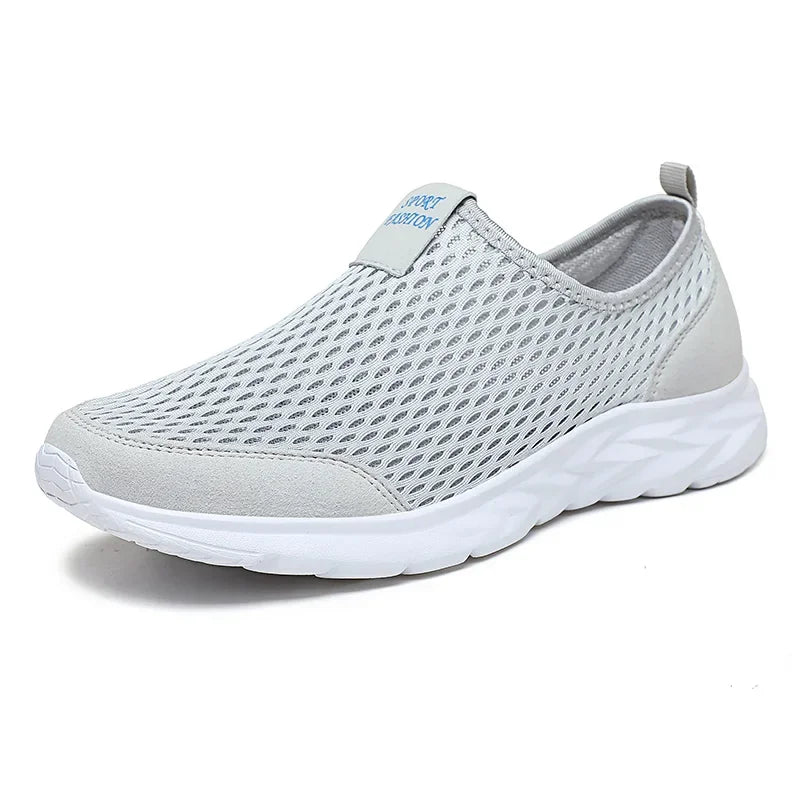 Men's Breathable Mesh Casual Shoes Non-Slip Outdoor Lightweight