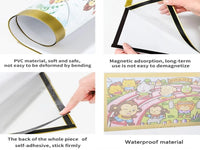 Magnetic Picture Frames Wall Kpop Photocard Holder Display Decor for Wall Window Office Advertise 5Pack A3/A4/A6/Square30x30cm - Buy online at  Vibe In Cart.