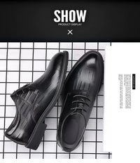 Hot Sale Men's Leather Shoe Breathable Leather Shoes for Men Version British Casual Men's Shoes Comfortable Men Leather Shoes - Buy online at  Vibe In Cart.