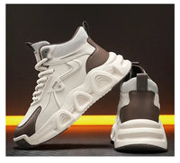 Men's Ankle Snow Boots with Lace-Up Closure