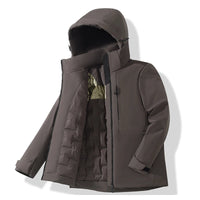 Unisex Waterproof Windproof Warm Winter Fleece Coat for Outdoor Use