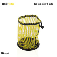 Nylon Drawstring Mesh Net Golf Ball Bag for 12-50 Balls