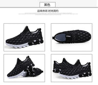 Men's Casual Canvas Sports Shoes With Checkered Pattern