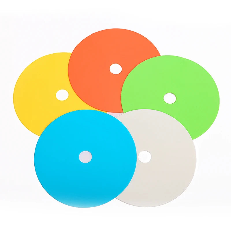 10 pieces of high quality football basketball training auxiliary sports training equipment accessories with holes landmark pad - Buy online at  Vibe In Cart.