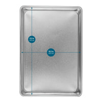 All Purpose Bakeware Set 3 Piece Non Stick Baking Pan Cooling Rack Silicone Mat Baking Cookies and Treats - Buy online at  Vibe In Cart.