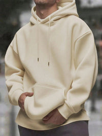 Men Hoodie Oversized Streetwear Black Pullover Hoodie Casual Loose Fit Sweatshirt - Buy online at  Vibe In Cart.