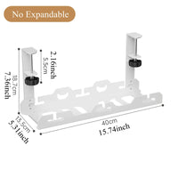 Telescopic Under Desk Metal Cable Management Tray for Home Office