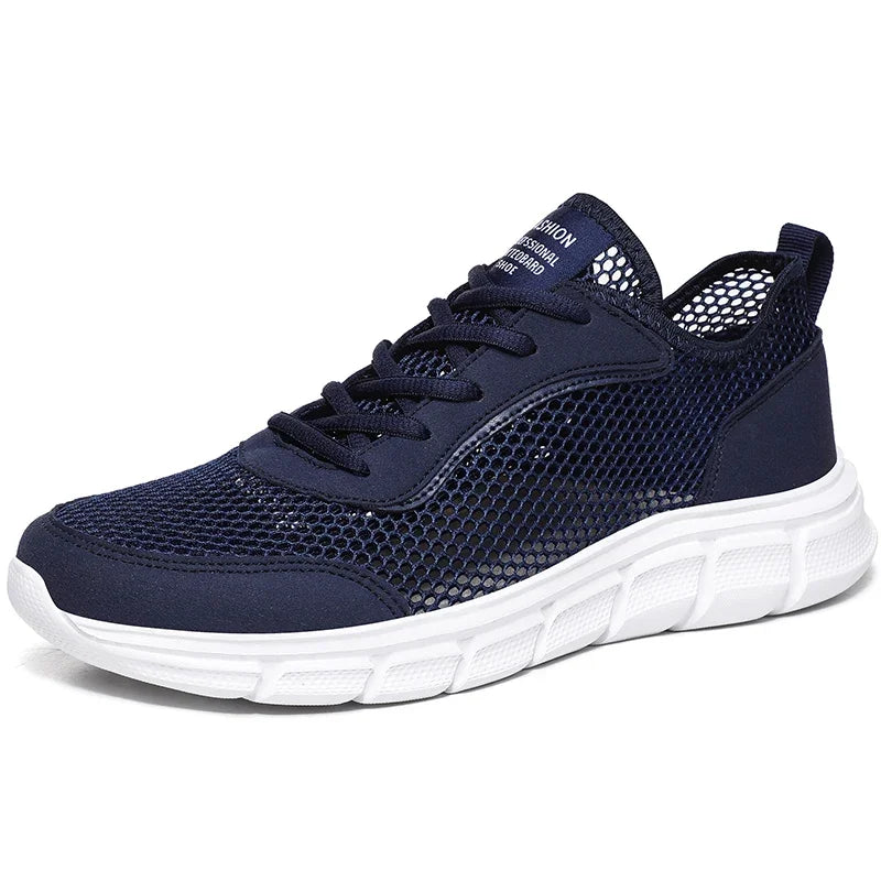 Summer Mesh Shoes Men Sneakers Breathable Light Men's Casual Shoes Lace-Up Walking Footwear Tenis Masculino Zapatillas Hombre - Buy online at  Vibe In Cart.
