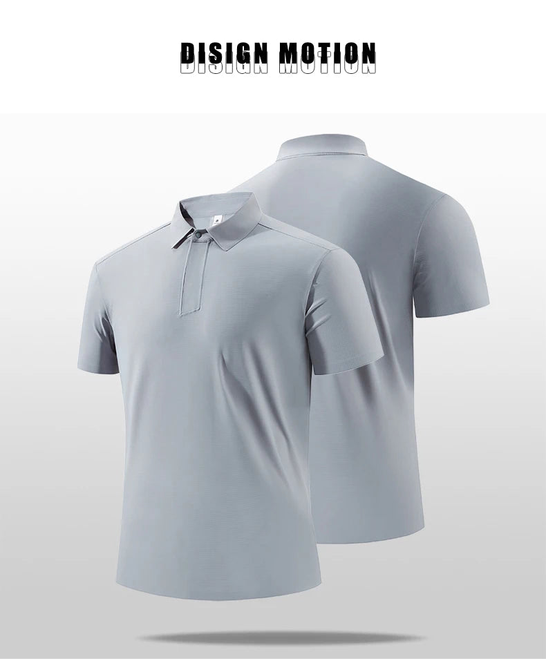 SBWL 2025 summer new light fast dry elastic high quality outdoor sports golf running sports POLO shirt fashion casual T-shirt - Buy online at  Vibe In Cart.