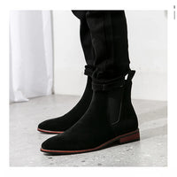 Classic Chelsea Boots Men Trend Ankle Boots Men Fashion Social Party Boots Men High Top Casual Business Shoes For Men - Buy online at  Vibe In Cart.