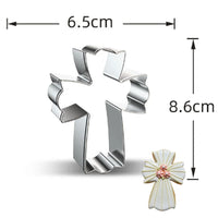 1pcs patisserie reposteria Easter cross Metal Cookie Cutter Fondant Cake Decor Tools Biscuit Mould Pastry Shop Bakeware - Buy online at  Vibe In Cart.