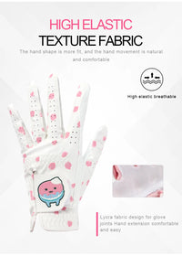 Korean and Japanese Golf Gloves Cartoon Tree Leaf Women's Microfiber Wear Resistant Sports Golf Gloves Non-slip and Breathable - Buy online at  Vibe In Cart.