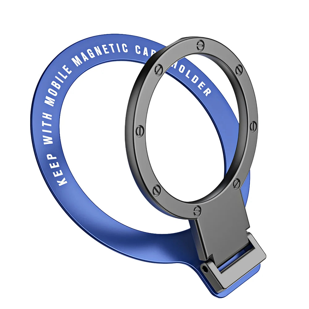 Magnetic Finger Ring Holder with Kickstand for Phones