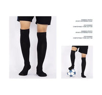 Football Soccer Socks Breathable Outdoor Sports Rugby Stockings Over Knee High Volleyball Baseball Hockey Kids Adults Long Socks - Buy online at  Vibe In Cart.