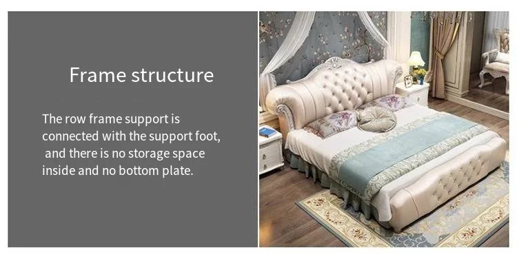 Wood Modern Bed Luxury Leather Classic Wedding Bed European Confortable Safe Camas De Matrimonio Dormitorio Bedroom Furniture - Buy online at  Vibe In Cart.