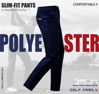 Pgm 2025 Golf Wear Men's Stretch Golf Pants Straight Casual Dress Pants Male Breathable Casual Business Sports Trousers 2XS-4XL - Buy online at  Vibe In Cart.