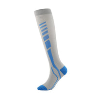 Men's Compression Crew Sports Socks with Nylon Blend