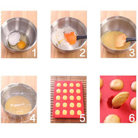 Mini Food Grade Madeleine Silicone Cake Mold Cookie Mold DIY Shell Baking Pan Mould Kitchen Bakeware Accessories - Buy online at  Vibe In Cart.