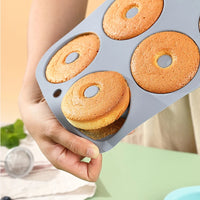6Holes Baking Mold Food Grade Silicone Non-stick Donut Molds Chocolate Cupcake Pan DIY Muffin Kitchen Tool for Oven Bakeware - Buy online at  Vibe In Cart.