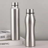 High Quality 1000ml Stainless Steel Sport Water Bottle Single-layer Rugged Water Cup Metal Flask Drinkware Camping Sports Gym - Buy online at  Vibe In Cart.