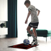 Foldable Football Mat Non-Slip Football Footstep Training Rug Wear-Resistant Ball Control Footstep Mat Gifts for Football Lovers - Buy online at  Vibe In Cart.