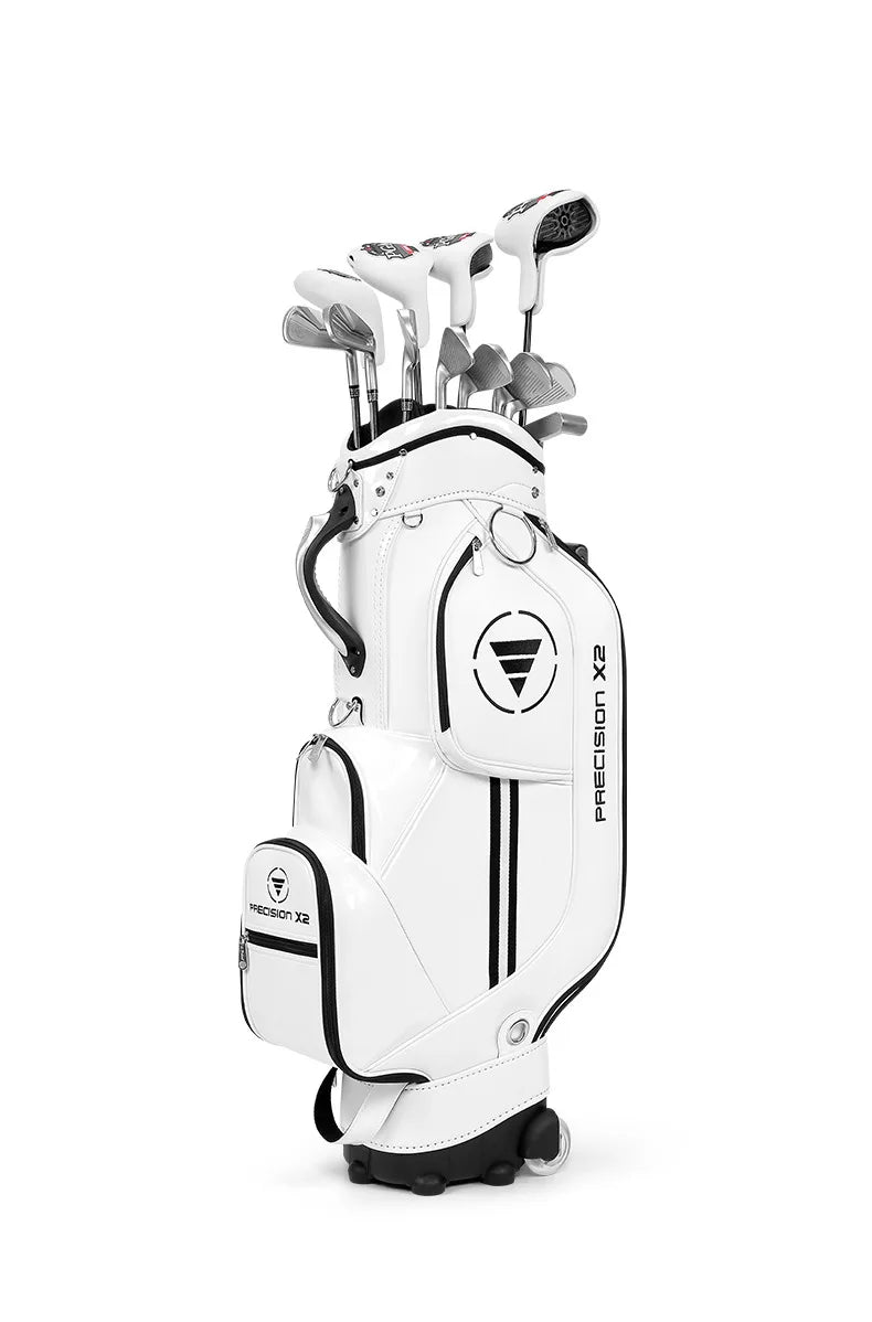 Waterproof PU Golf Ball Bag with Wheel and High Capacity