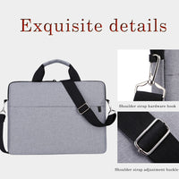 Shock Absorbing Polyester Laptop Bag for Women, 13.3 17 Inch