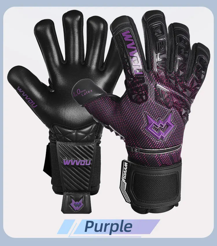 WVVOU Soccer Goalie Gloves for Adults and Youth, High Performance Goalkeeper Gloves with 5 Detachable Finger Saves - Buy online at  Vibe In Cart.