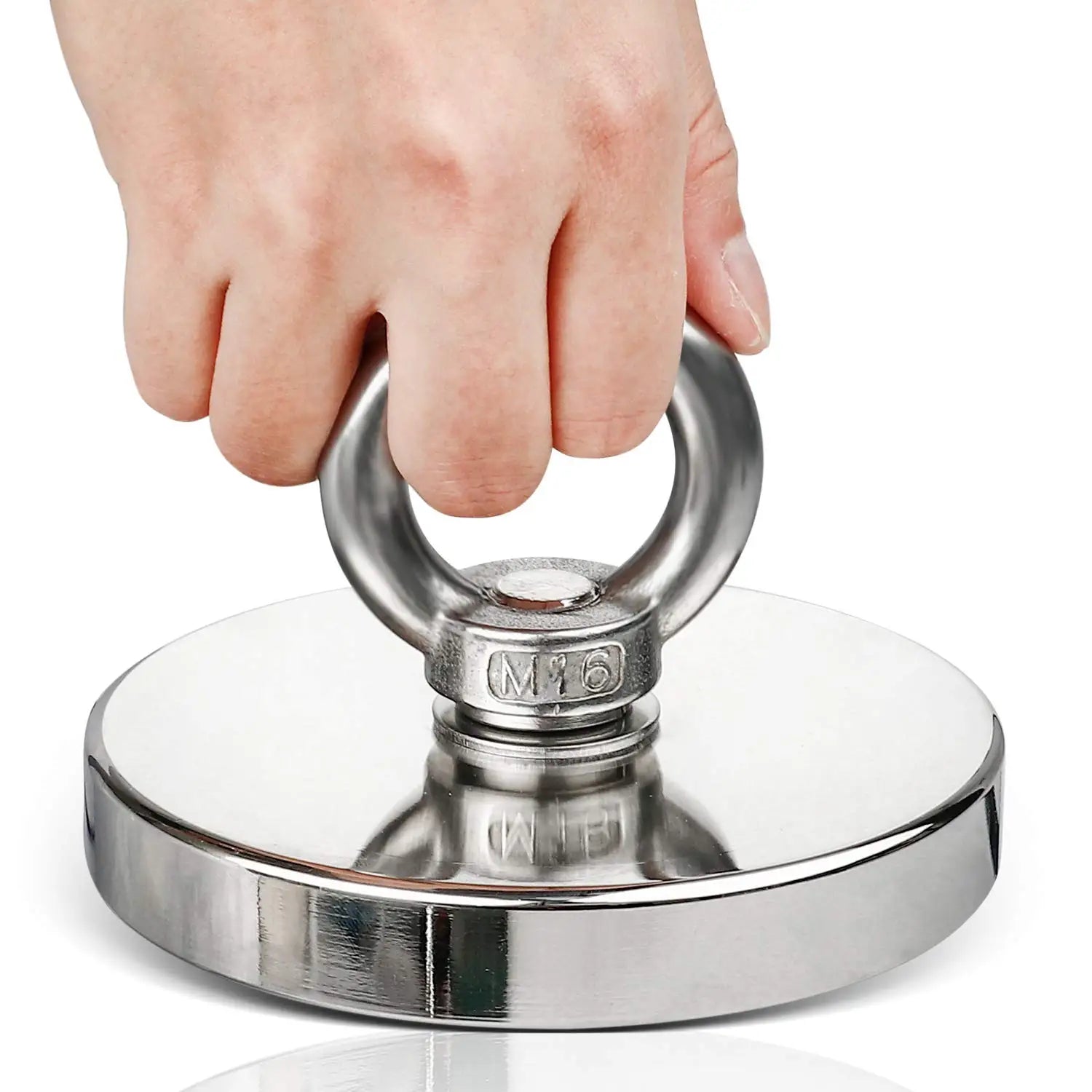 D48 D60 D75 D90 Super Strong Neodymium Fishing Magnets, Rare Earth Magnet with Countersunk Hole Eyebolt for Retrieving in River - Buy online at  Vibe In Cart.