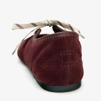 Fashion Lace Up Sewing Design Brand Ballet Flats Women High Quality Faux Suede Mary Jane Shoes Comfortable Round Toe Loafers - Buy online at  Vibe In Cart.