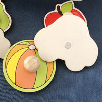 Baby Toys Montessori Wooden Puzzles Children Toys Hand Grab Board Animals Cognition Educational Learning Toys For Kids 1-3 Years