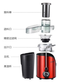 Small Household Multifunctional Juicer with Juice Residue Separation - Compact Fruit Juice Machine Food Processor for Kitchen - Buy online at  Vibe In Cart.