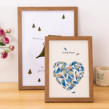 Picture Frame MDF 30X40cm 21x30cm 15X20cm A4 A8 Square Tabletop Photo Frames Wall Art Poster Display Bedroom Home Decor - Buy online at  Vibe In Cart.