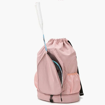 2 Rackets Tennis Racket Backpack Large Capacity with Shoes Pocket Gym Pack Casual Adjustable Strap Basketball Backpack Bag - Buy online at  Vibe In Cart.