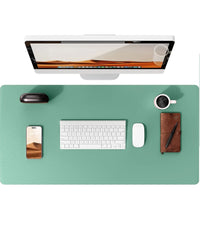 Large Non-Slip PU Leather Office Desk Mat for Mouse and Laptop Pad