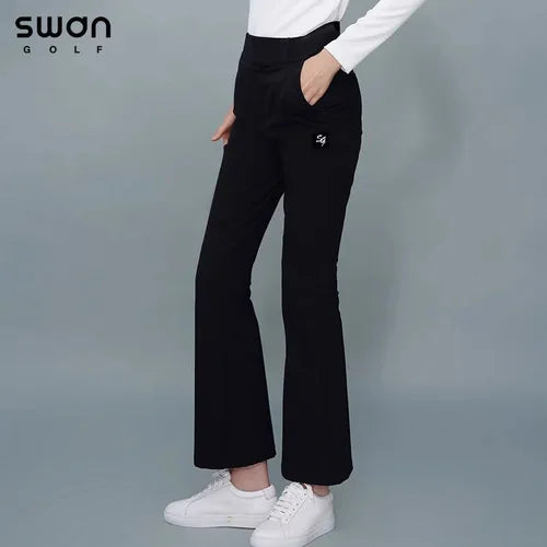 SG Golf Pants Women Autumn Winter Thick High Waist Trousers  Korean Sports Slim Warm Long Pants Ladies Golf Clothing - Buy online at  Vibe In Cart.